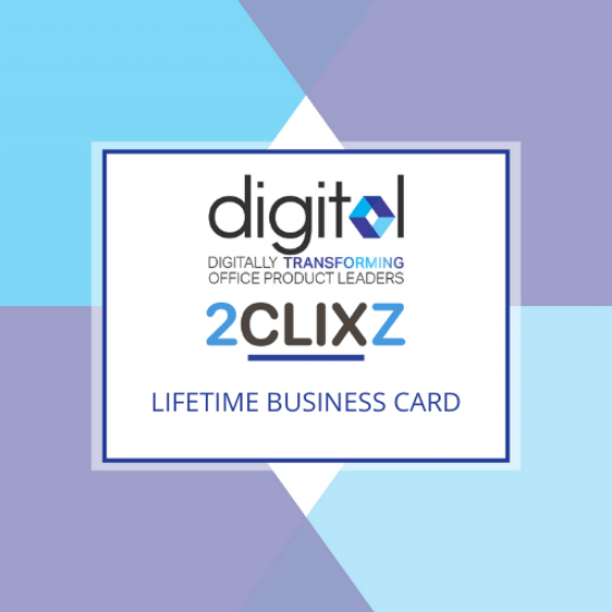 Lifetime business card
